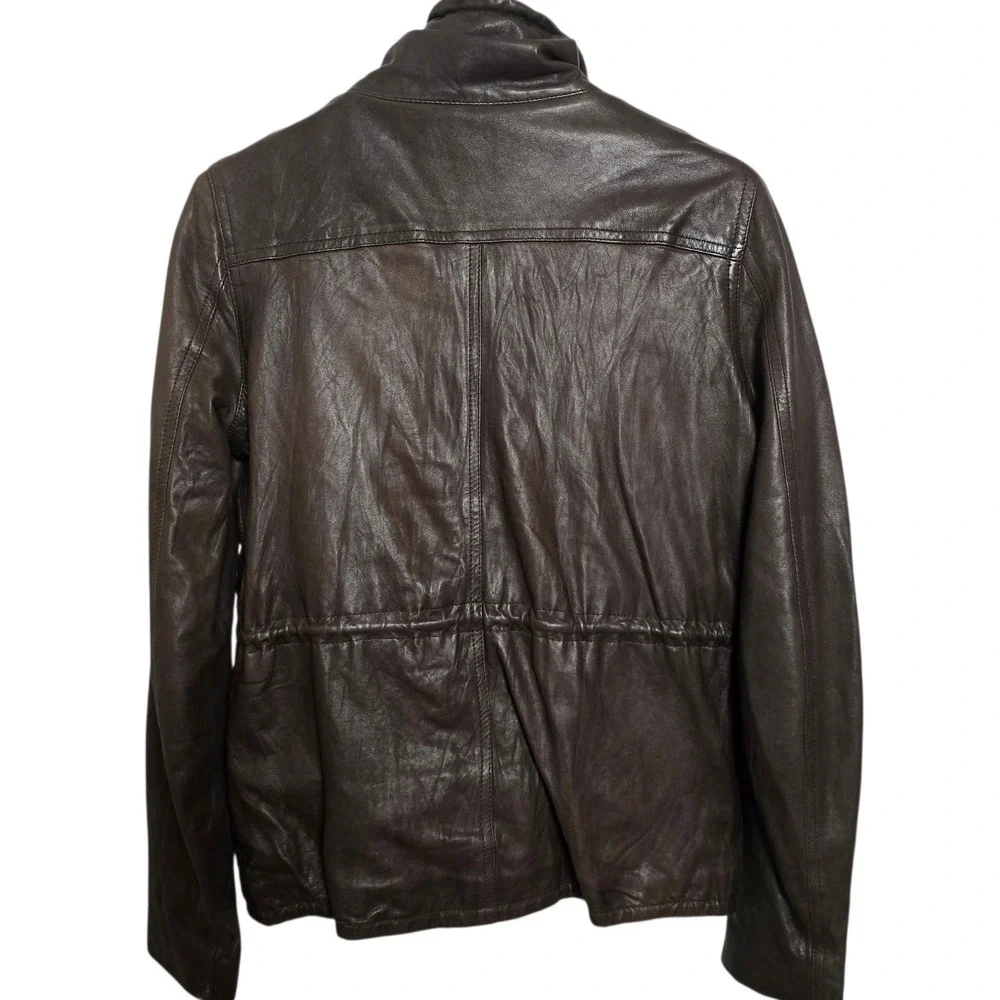 Theory genuine leather